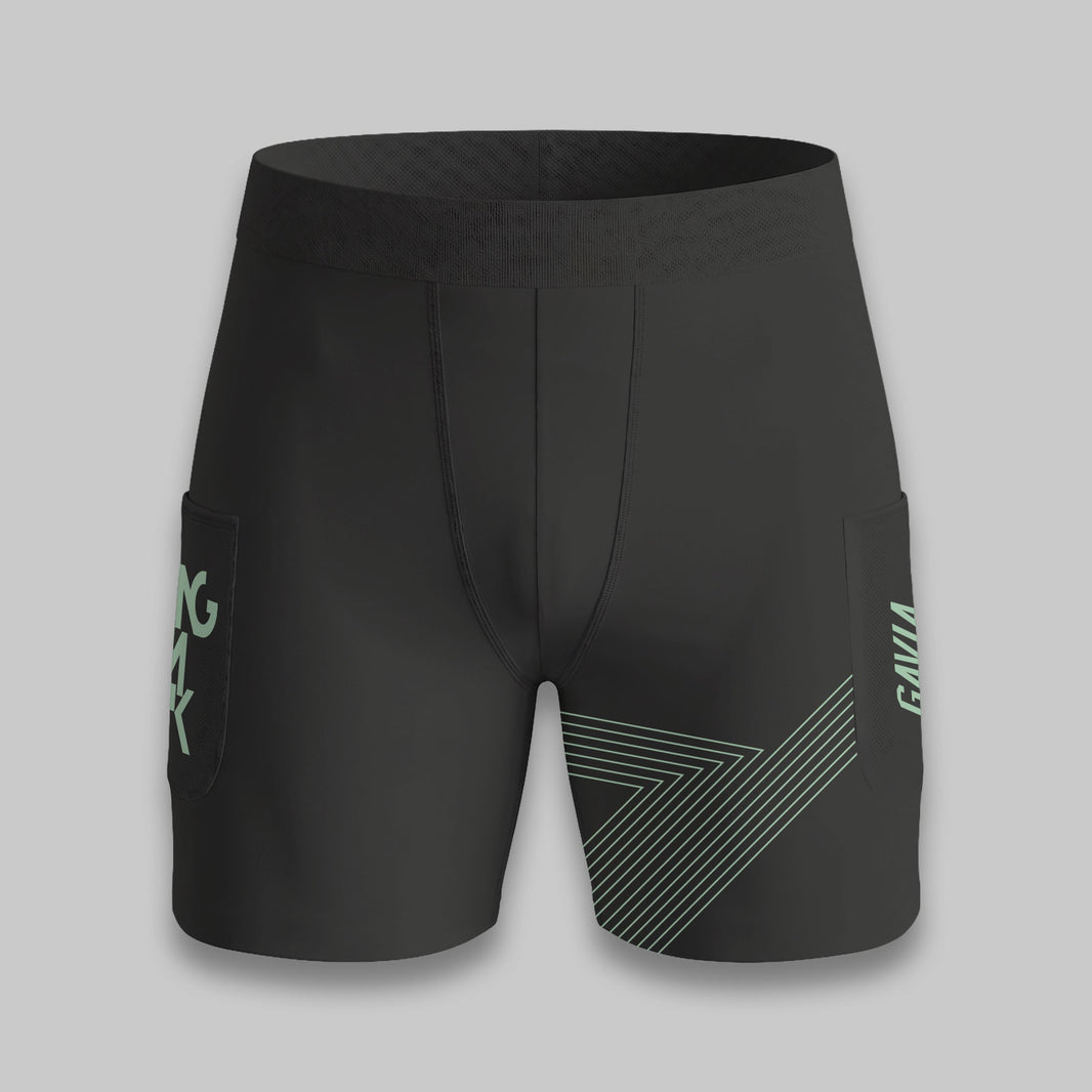 BIKER SHORTS WITH SIDE POCKETS