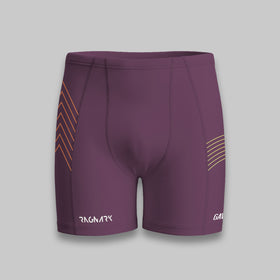 PANTALONETA BAÑO LARGA HOMBRE SIN COSTURA MORADO RAGNARK