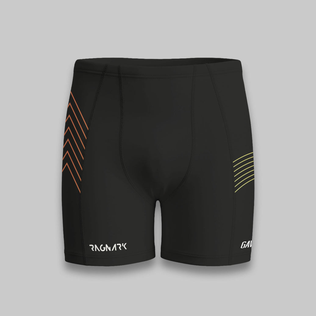 PANTALONETA BAÑO LARGA HOMBRE SIN COSTURA NEGRO RAGNARK