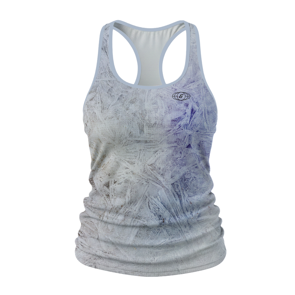 CAMISILLA 15SP START DASH GRIS AZUL MUJER
