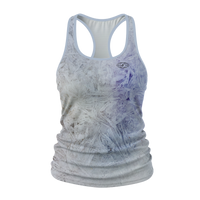 WOMEN'S GREY BLUE 15SP START DASH TANK TOP