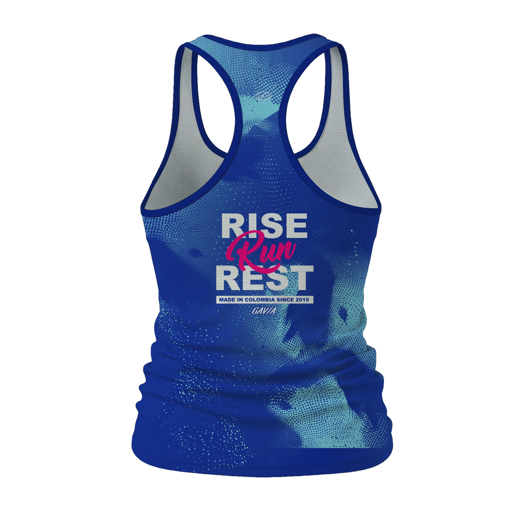 CAMISILLA 15SP START DASH AZUL MUJER