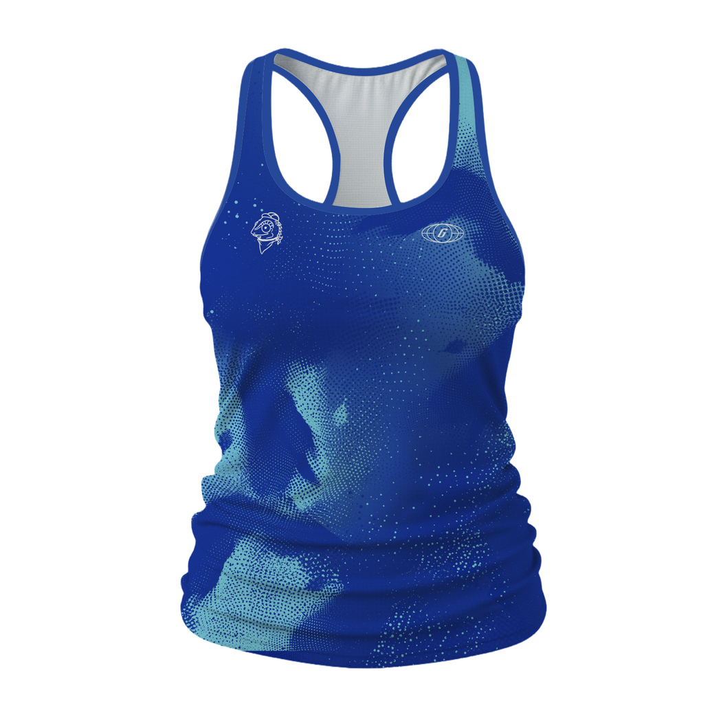 CAMISILLA 15SP START DASH AZUL MUJER
