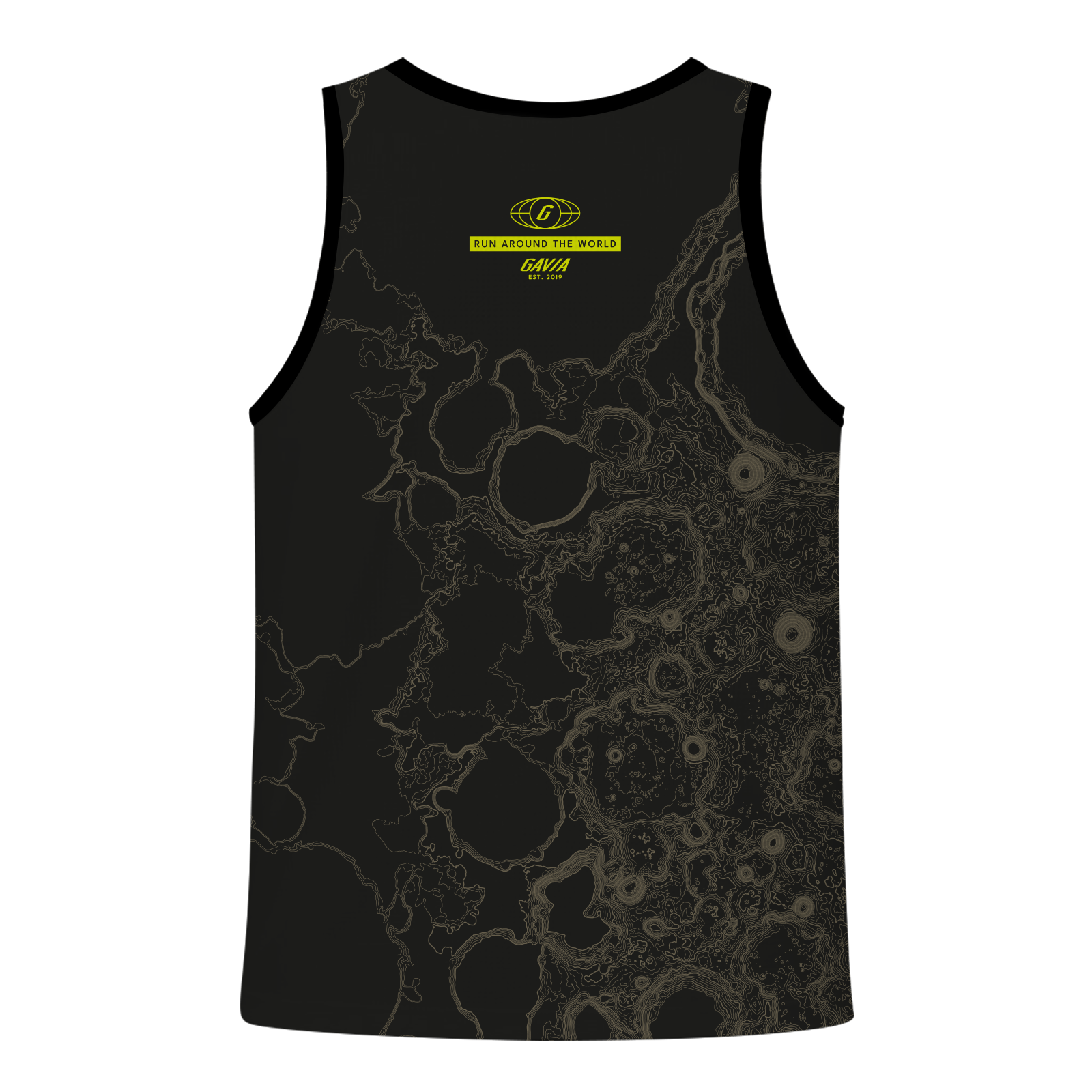 SLEEVELESS T-SHIRT 15SP START DASH BLACK MEN