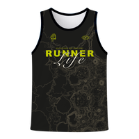 SLEEVELESS T-SHIRT 15SP START DASH BLACK MEN