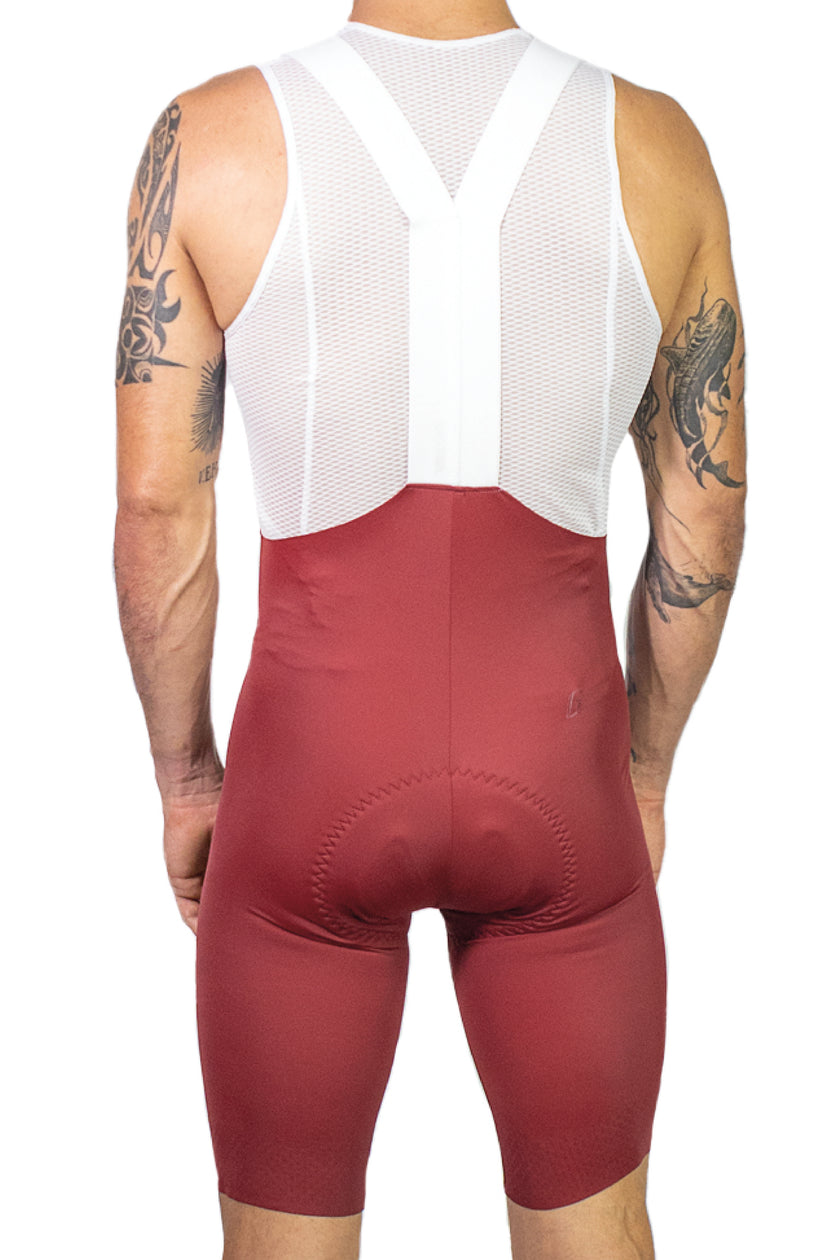 BIB 65 SP PANTALONETA DE CICLISMO PAD ITALIANO SANGRE - Gavia