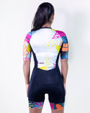 ENTERIZO DE CICLISMO MANGA CORTA DAHLIA