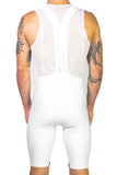 BIB 65 SP PANTALONETA DE CICLISMO PAD ITALIANO BLANCO