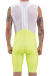 BIB 65 SP PANTALONETA DE CICLISMO PAD ITALIANO VERDE NEON