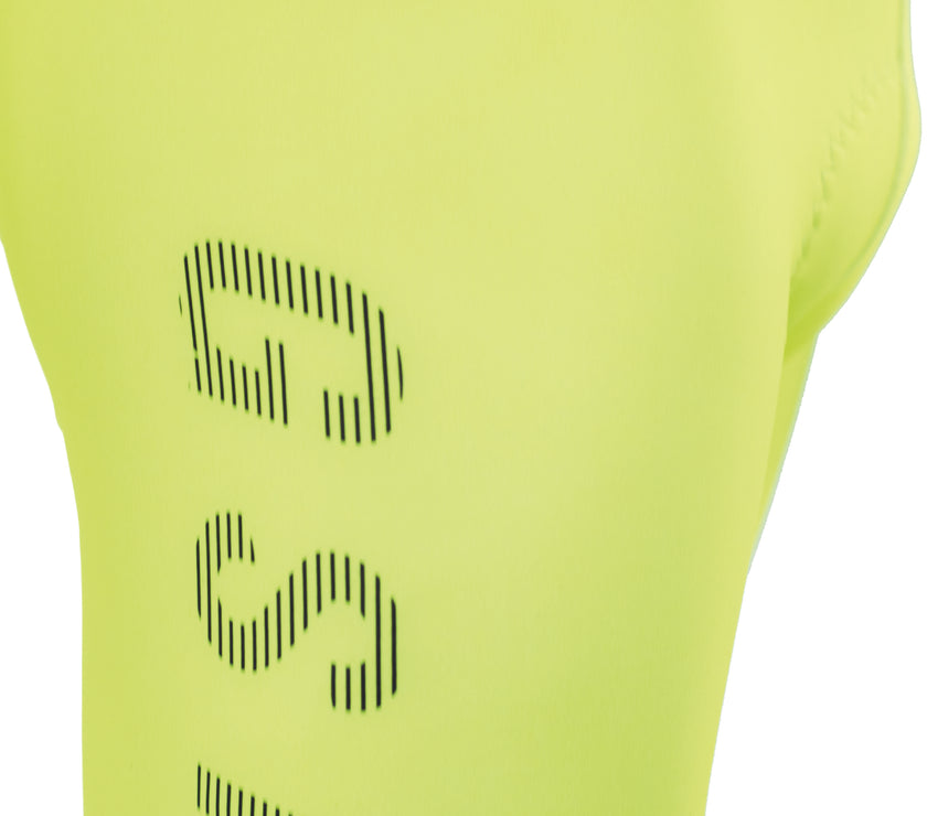 BIB 65 SP PANTALONETA DE CICLISMO PAD ITALIANO VERDE NEON - Gavia