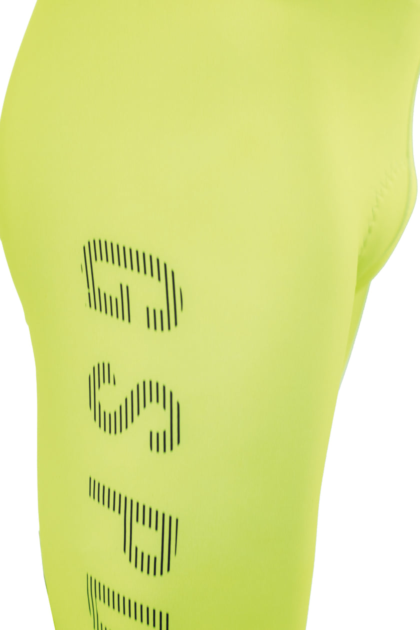 BIB 65 SP PANTALONETA DE CICLISMO PAD ITALIANO VERDE NEON - Gavia