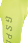BIB 65 SP PANTALONETA DE CICLISMO PAD ITALIANO VERDE NEON