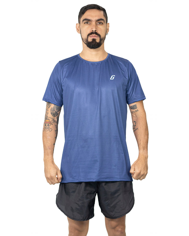 CAMISETA RUNNING AQUA BASICA - Gavia