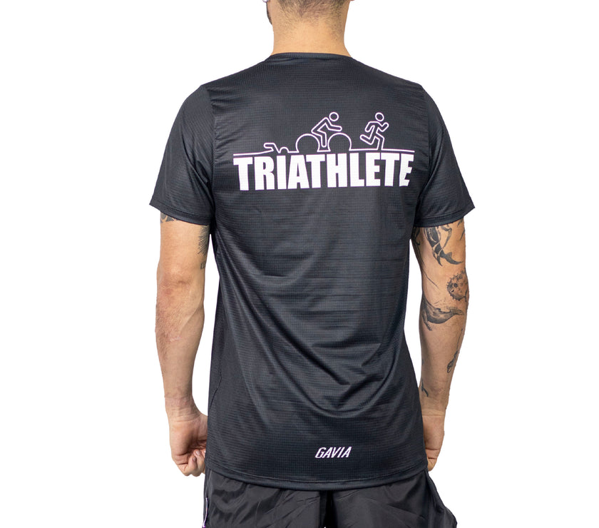 CAMISETA RUNNING VANTABLACK TRI - Gavia