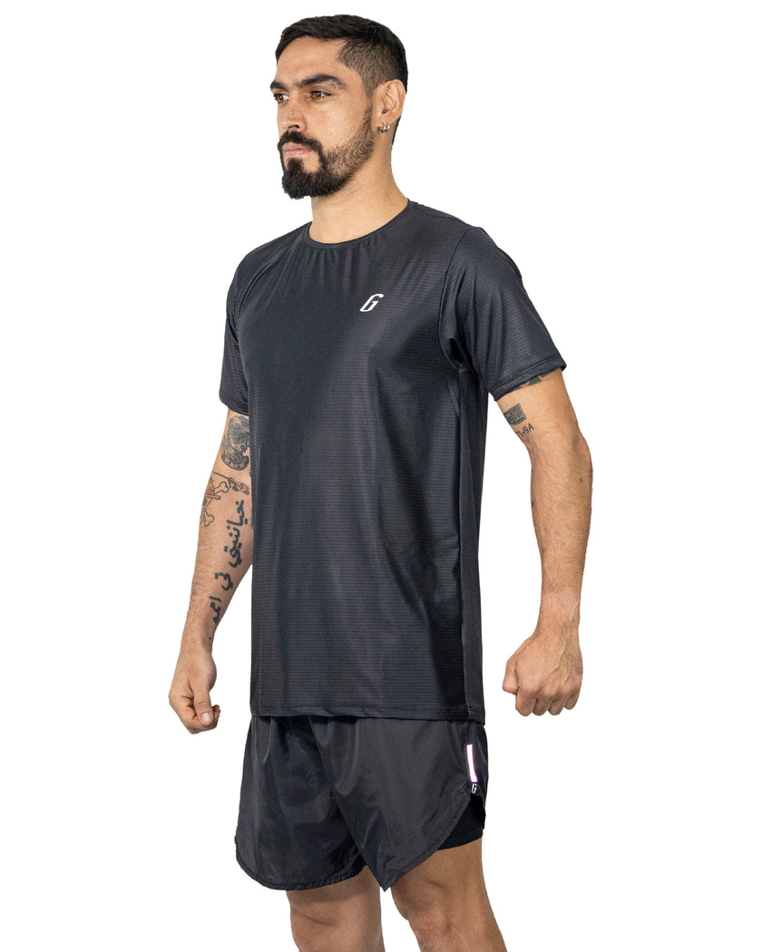 CAMISETA RUNNING VANTABLACK GYM - Gavia