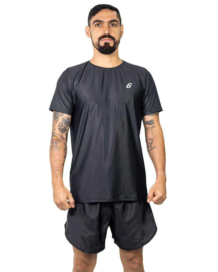 CAMISETA RUNNING VANTABLACK GYM - Gavia