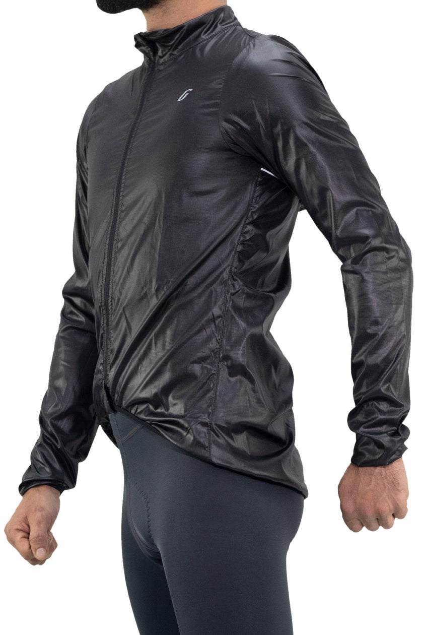 CHAQUETA ROMPEVIENTOS NEGRO - Gavia