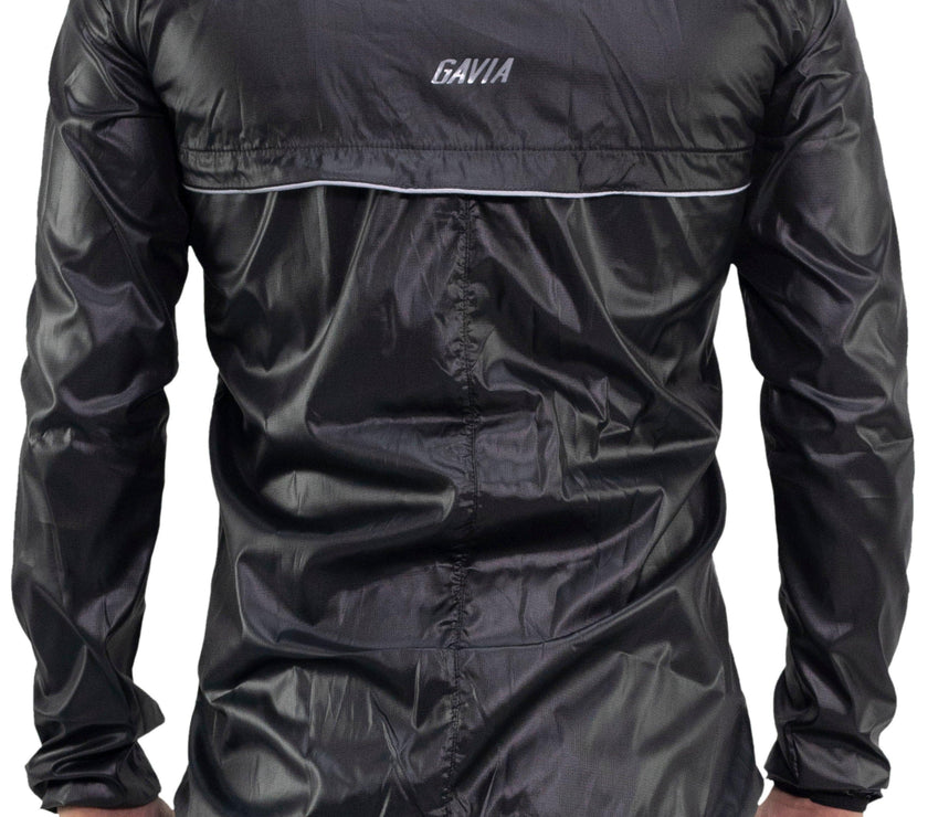 CHAQUETA ROMPEVIENTOS NEGRO - Gavia