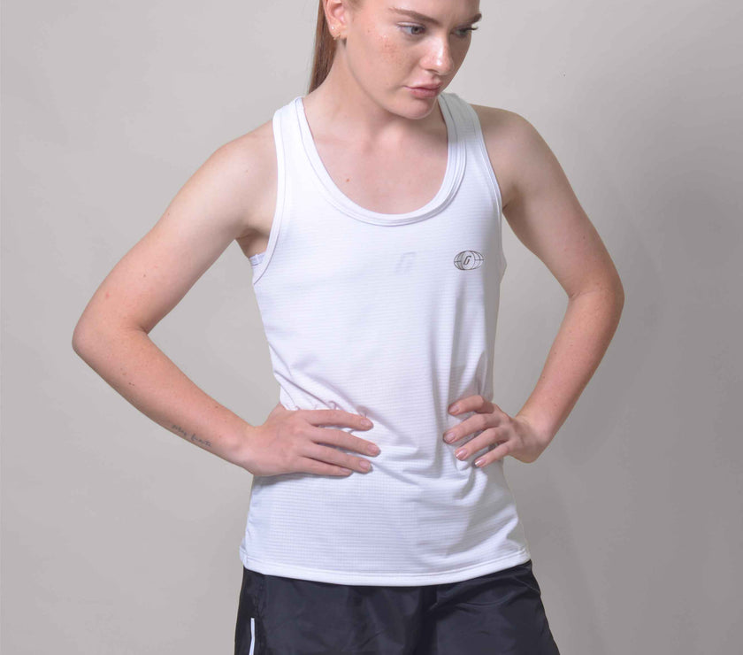 CAMISILLA RUNNING WHITE