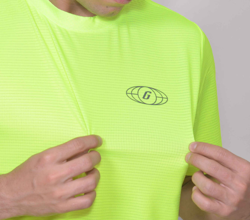 CAMISETA RUNNING GREEN FLOW