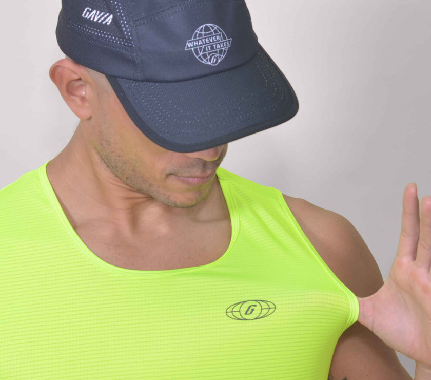 CAMISILLA RUNNING GREEN FLOW