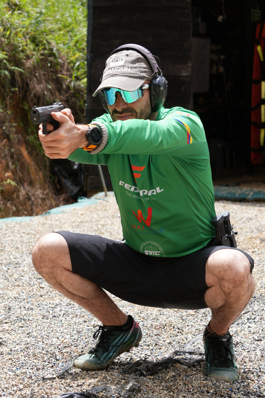 Corredores con su kit Gavia