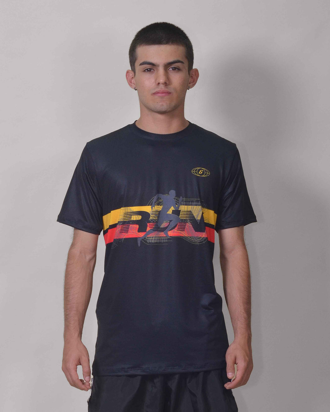 CAMISETA RUNNING BLACK RUN