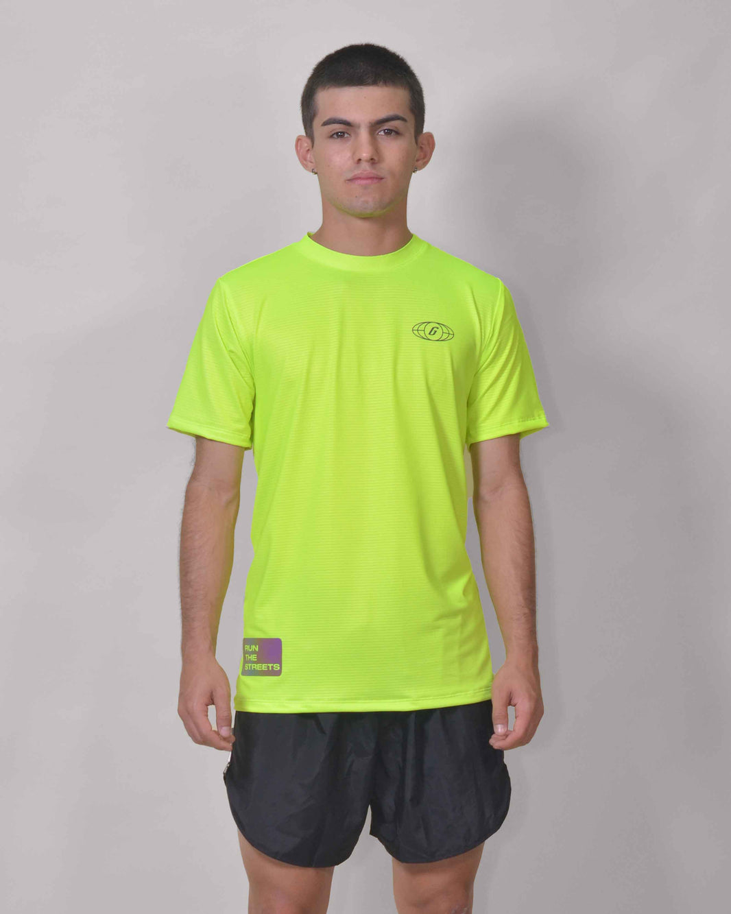 CAMISETA RUNNING GREEN FLOW