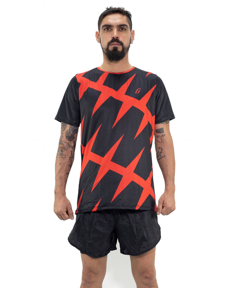 CAMISETA RUNNING BRIX RED - Gavia