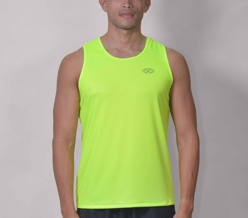 CAMISILLA RUNNING GREEN FLOW