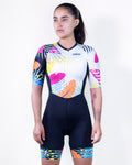 ENTERIZO DE CICLISMO MANGA CORTA DAHLIA