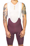 BIB 65 SP PANTALONETA DE CICLISMO PAD ITALIANO VINO