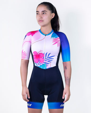 ENTERIZO DE CICLISMO MANGA CORTA ASTER