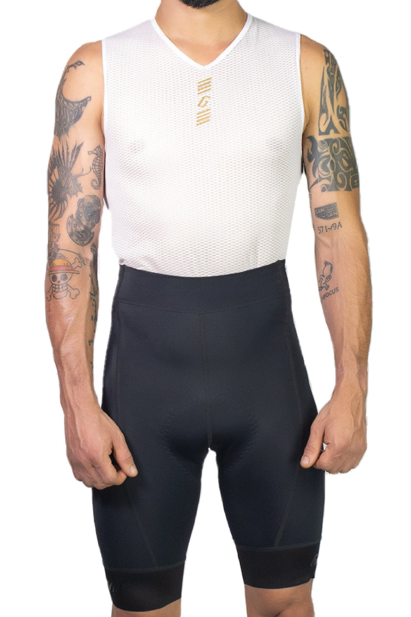 BIB 35 SP PANTALONETA DE CICLISMO PAD NACIONAL SIN CARGADERA NEGRO - Gavia