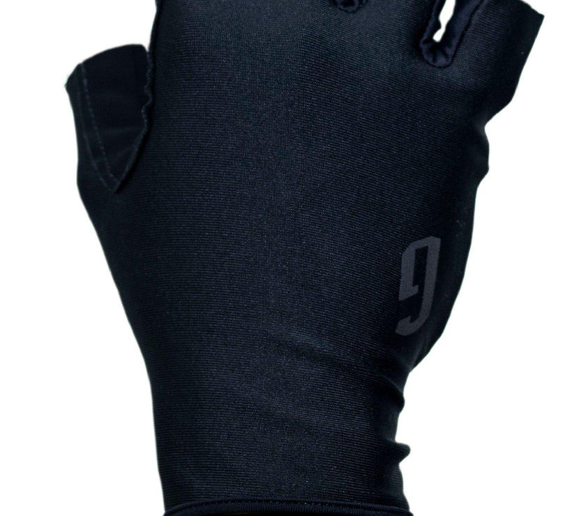 GUANTES DE CICLISMO CORTO NEGRO - Gavia