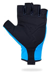 GUANTES DE CICLISMO CORTO AZÚL CLARO