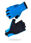 GUANTES DE CICLISMO CORTO AZÚL CLARO