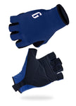GUANTES DE CICLISMO CORTO AZÚL