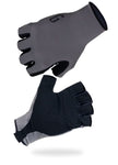 GUANTES DE CICLISMO CORTO GRIS