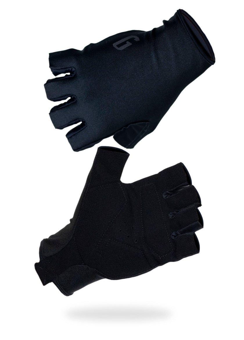 GUANTES DE CICLISMO CORTO NEGRO - Gavia