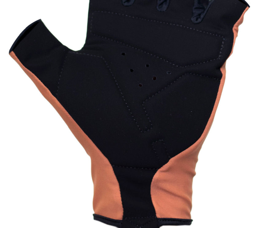 GUANTES DE CICLISMO CORTO TERRACOTA - Gavia