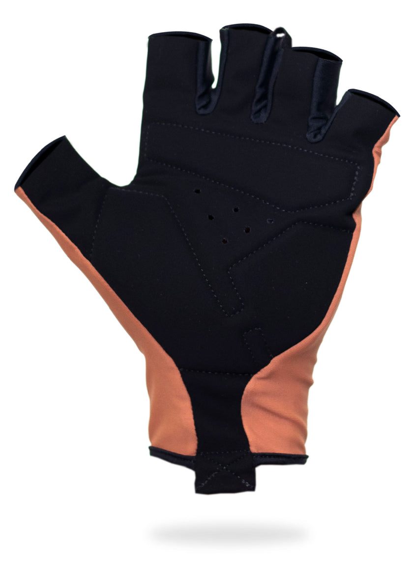 GUANTES DE CICLISMO CORTO TERRACOTA - Gavia