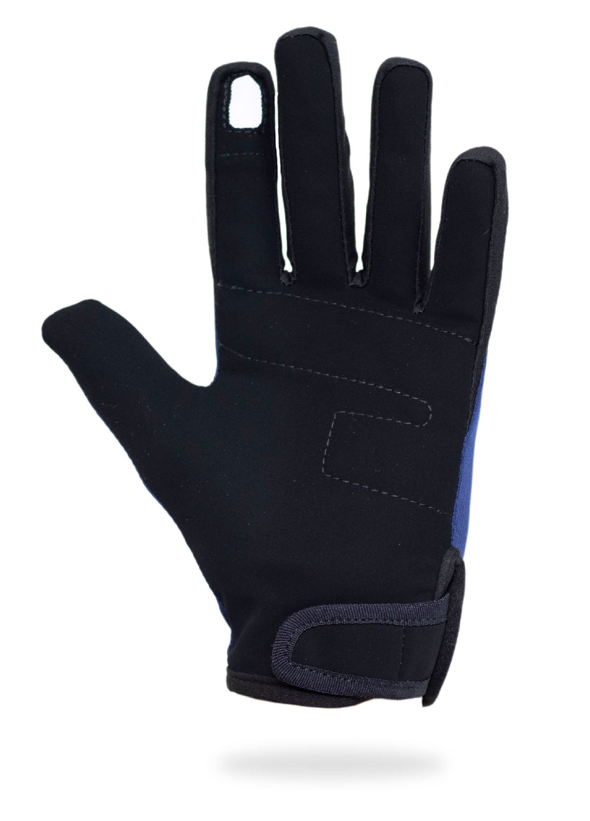 GUANTES DE CICLISMO LARGO AZÚL - Gavia