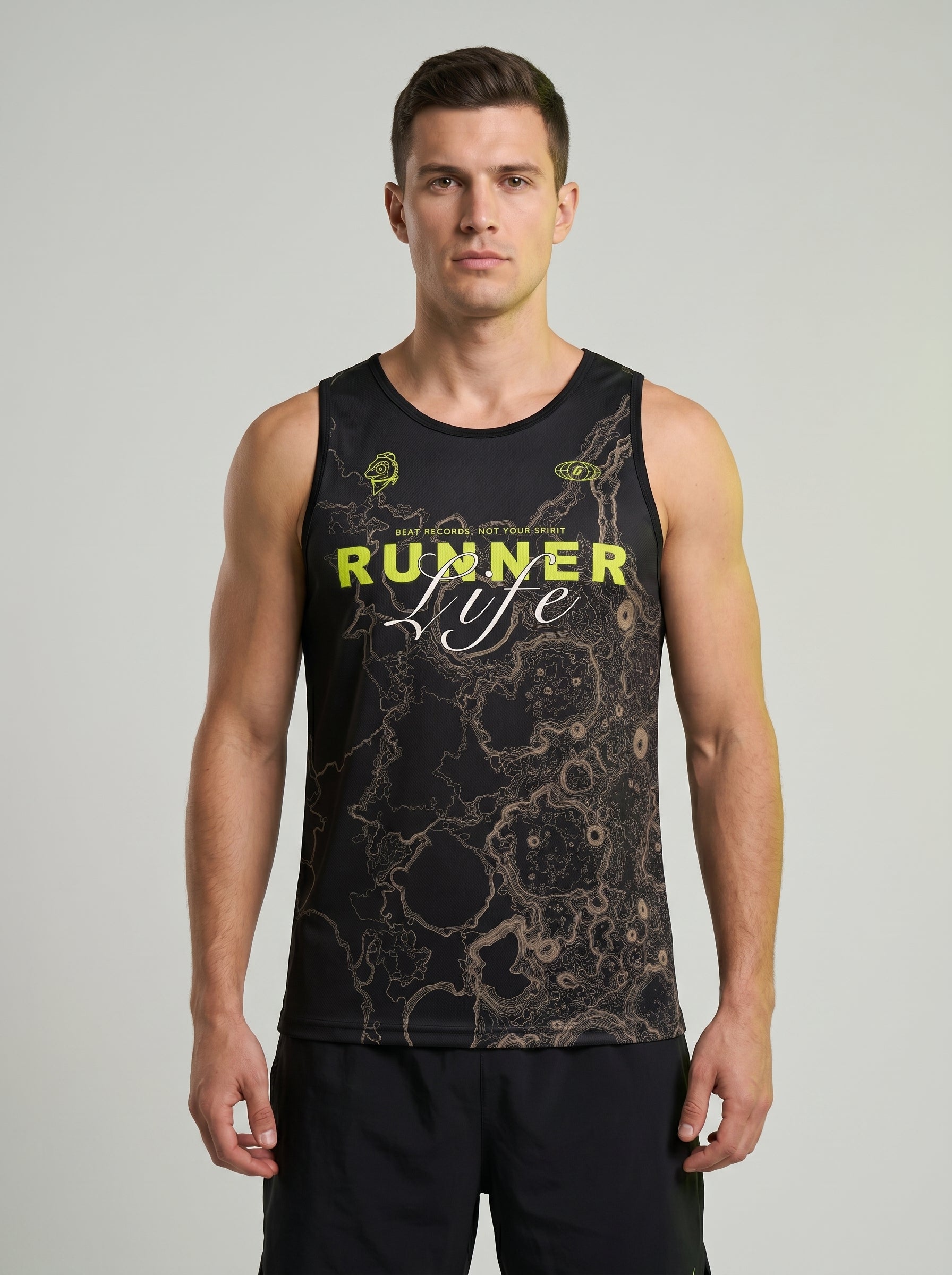 CAMISILLA 15SP START DASH NEGRO HOMBRE