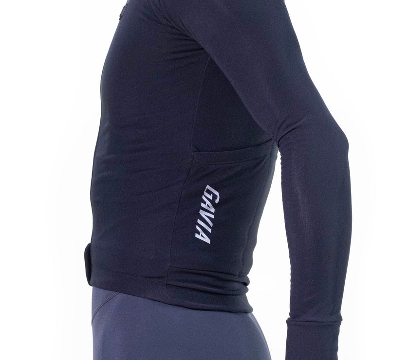 JERSEY 45 SP  MANGA LARGA TÉRMICA NEGRO