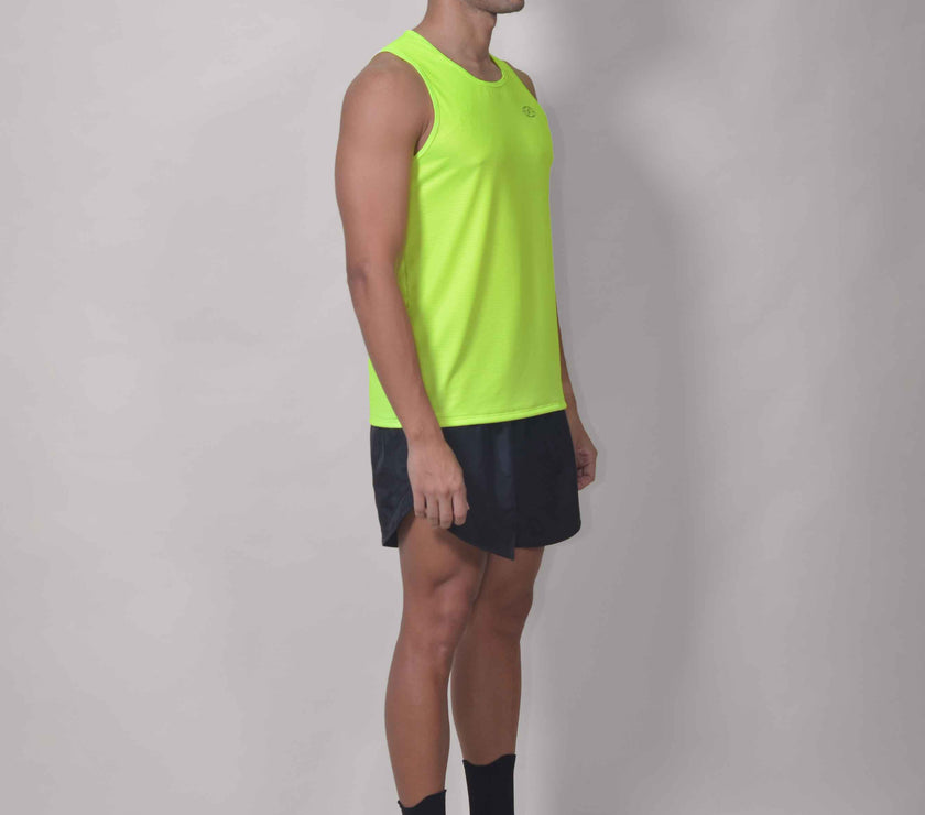 CAMISILLA RUNNING GREEN FLOW
