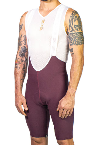 BIB 65 SP PANTALONETA DE CICLISMO PAD ITALIANO VINO