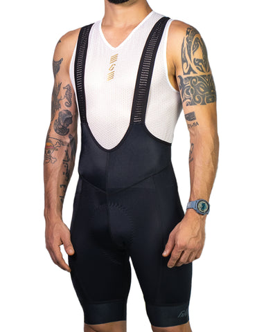 BIB 35 SP PANTALONTEA DE CICLISMO PAD ITALIANO NEGRO