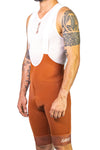 BIB 45.1 SP PANTALONETA DE CICLISMO PAD ITALIANO MARRÓN PURE NATURE