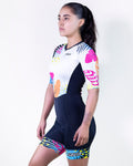 ENTERIZO DE CICLISMO MANGA CORTA DAHLIA
